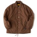 FAT｜PUFFCOACH コーチジャケット｜CAMEL