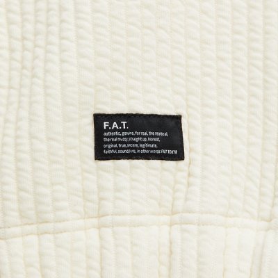 画像5: FAT｜QUILUP クルーネックスウェット｜WHITE