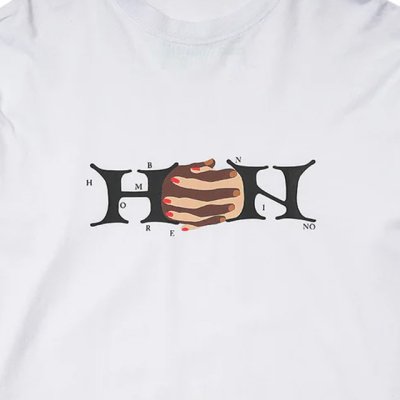 画像2: Hombre Nino｜L/S PRINT TEE (HANDS)｜WHITE