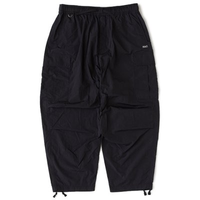 画像2: FAT|TUCKTILITY ナイロンカーゴパンツ|BLACK