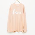 BOUNCE ORIGINAL｜"TESOI" L/S TEE｜PINK