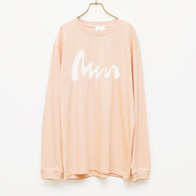 画像1: BOUNCE ORIGINAL|"TESOI" L/S TEE|PINK