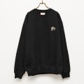 BOUNCE ORIGINAL｜LOGO SW トレーナー｜BLACK