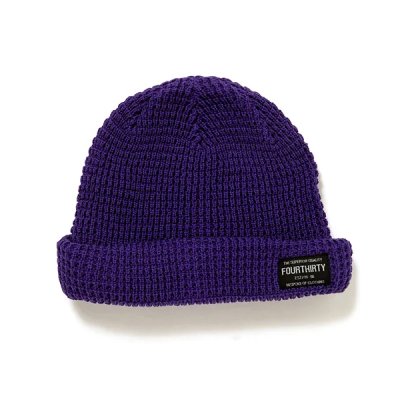 画像1: 430fourthirty｜COMF BEANIE ビーニー｜PURPLE