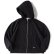 画像1: FAT｜DUB-UP ZIP パーカー｜BLACK (1)