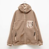 MAGICNUMBER｜REVERSIBLE RETRO BOA BALACLAVA PARKA｜BEIGE