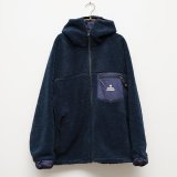 MAGICNUMBER｜REVERSIBLE RETRO BOA BALACLAVA PARKA｜NAVY
