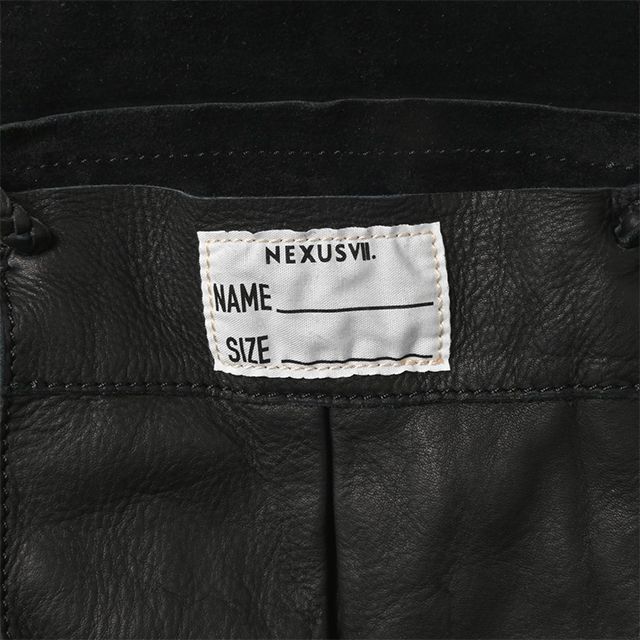 NEXUSVII.｜NATIVE FATIGUE LEATHER BAG