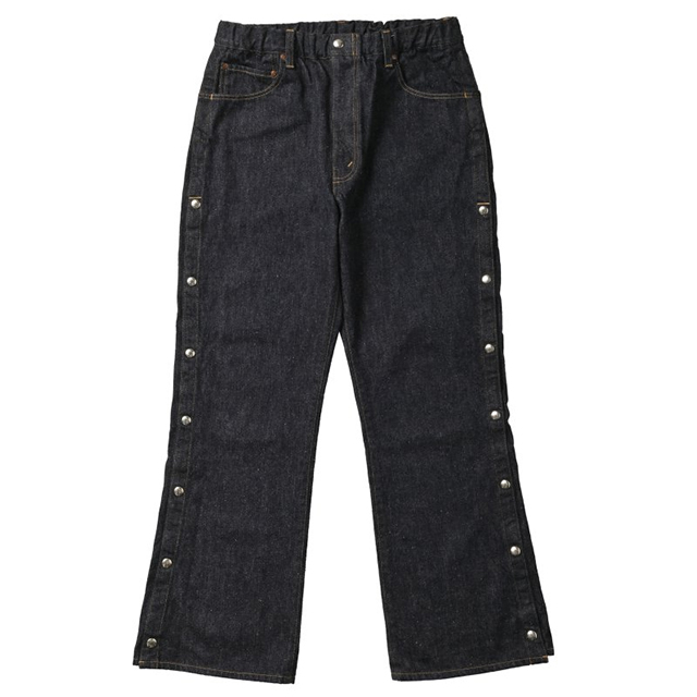 NEXUSVII.｜DAMAGED BUGGY DENIM CHINO PANTS｜INDIGO