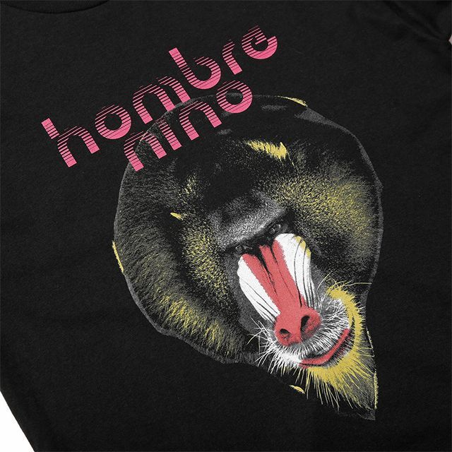 Hombre Nino｜L/S PRINT TEE (MANDRILL 1)