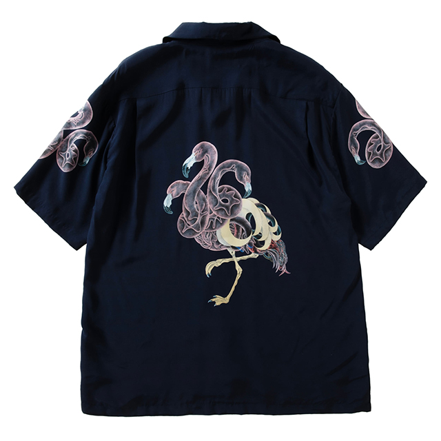 NEXUSVII.｜HAWAIIAN SHIRT FRAMINGO