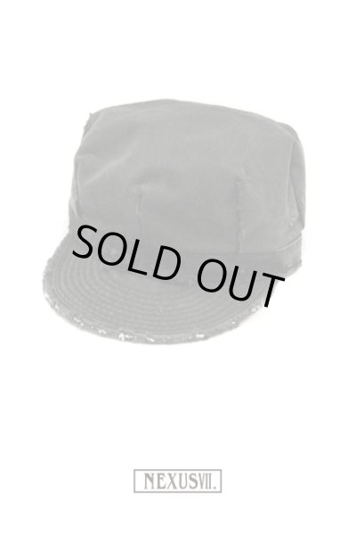 画像1: NEXUSVII.｜ネクサスセブン DISTRESSED FATIGUE CAP｜BLACK (1)