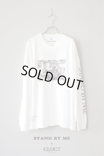 画像1: CLUCT ｜クラクト CLUCT x STAND BY ME DROP SHOULDER L/S｜WHITE (1)