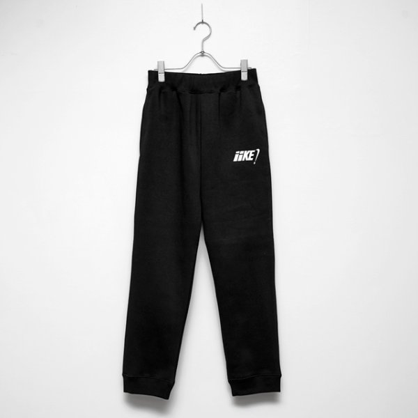 画像1: BOUNCE ORIGINAL｜バウンスオリジナル "iiKE?" SW PANTS｜BLACK (1)