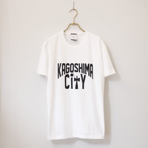 画像1: BOUNCE ORIGINAL｜バウンス オリジナル"KAGOSHIMA CITY" S/S TEE｜WHITE (1)
