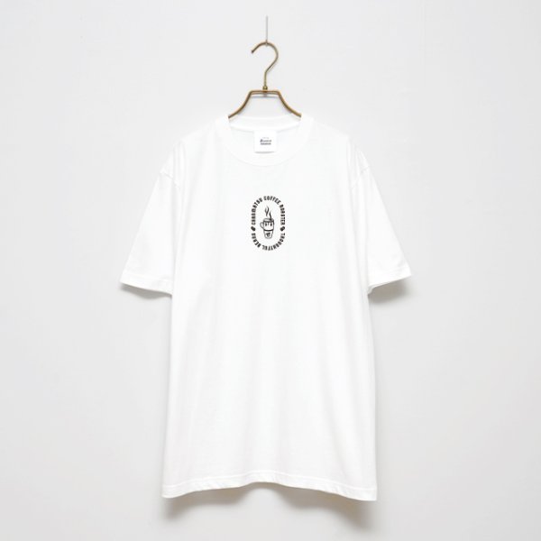 画像1: trioNé｜ChanmatsuCoffeeRoaster S/S TEE｜WHITE (1)