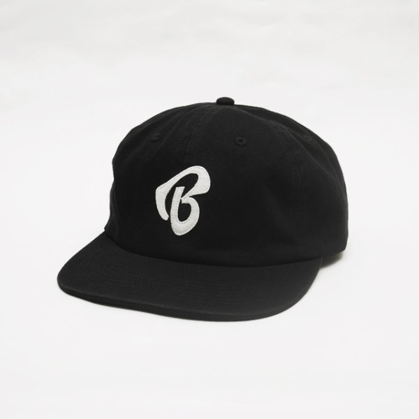 画像1: BOUNCE ORIGINAL｜バウンスオリジナル CLASSIC "B" CAP｜BLACK (1)
