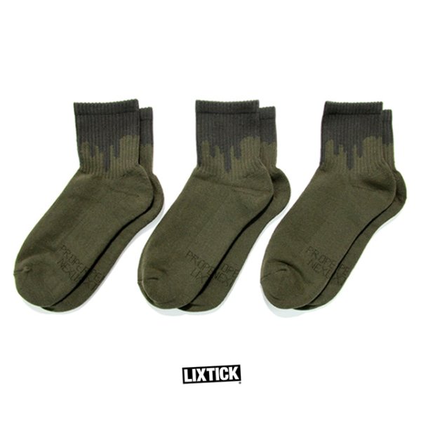 画像1: NEXUSVII.｜LIXTICK DRIP SOCKS 3PACK-NX7 Edition (1)