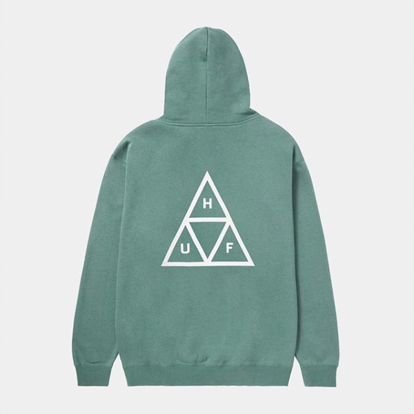 画像1: HUF｜SET TT HOODIE｜SAGE (1)