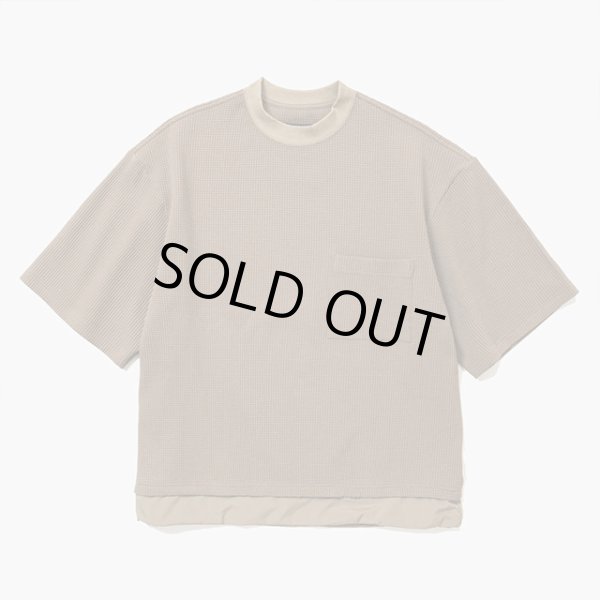 画像1: meanswhile｜SOLOTEX® WAFFLE S/S TEE｜BEDOUIN (1)