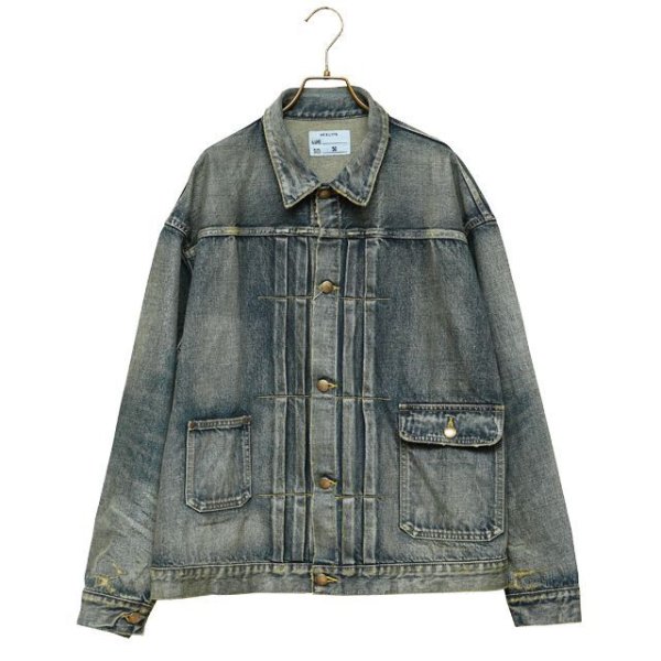 画像1: NEXUSVII.｜DAMAGED ASMMTR DENIM JACKET｜INDIGO (1)