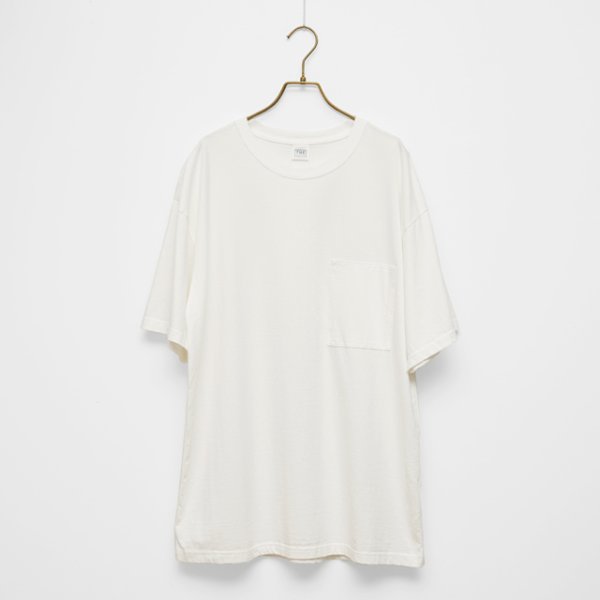 画像1: THE UNION "THE FABRIC"｜THE POCKET TEE ポケットT｜WHITE (1)