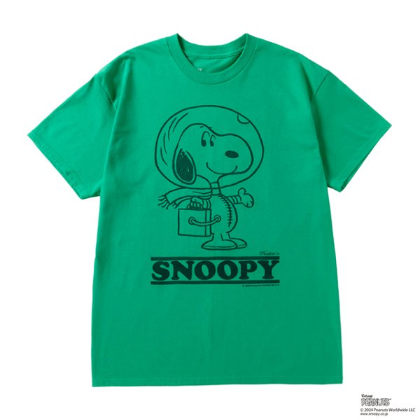 画像1: NEXUSVII.｜SNP-ASTRONAUTS TEE｜GREEN (1)