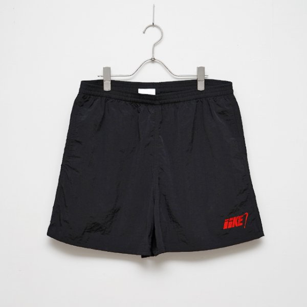 画像1: BOUNCE ORIGINAL｜バウンスオリジナル "iiKE?" SHORT PANTS｜BLACK (1)