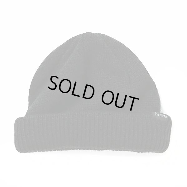 画像1: 430fourthirty｜SHORTY BEANIE｜BLACK (1)