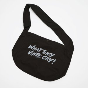 画像1: BOUNCE ORIGINAL｜ "WHAT THEY VINTE CRY." II NP BAG｜BLACK (1)