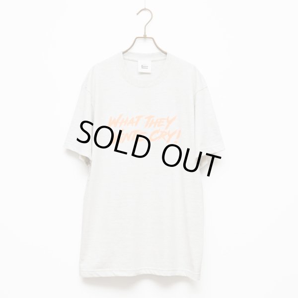 画像1: BOUNCE ORIGINAL｜ "WHAT THEY VINTE CRY." II S/S TEE｜ASH (1)