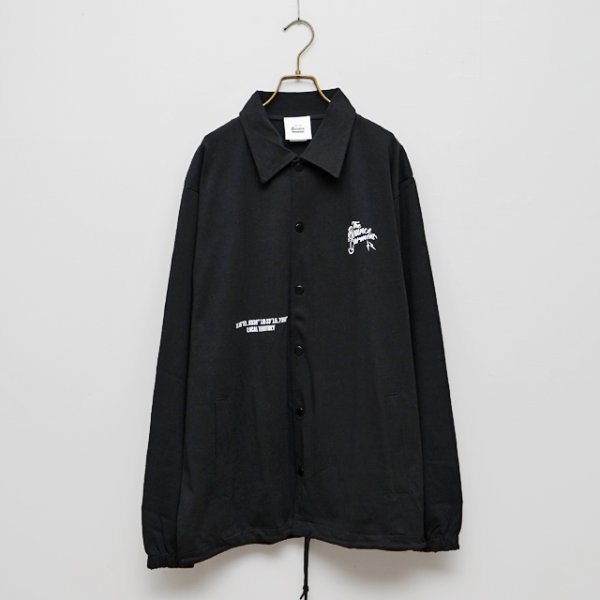 画像1: BOUNCE ORIGINAL｜COT COACH JACKET コーチジャケット｜BLACK (1)