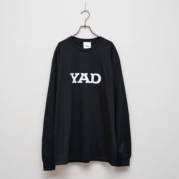 画像1: BOUNCE ORIGINAL｜ "YAD" L/S TEE｜BLACK (1)