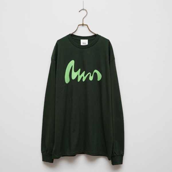 画像1: BOUNCE ORIGINAL｜バウンスオリジナル "TESOI" L/S TEE｜FOREST (1)