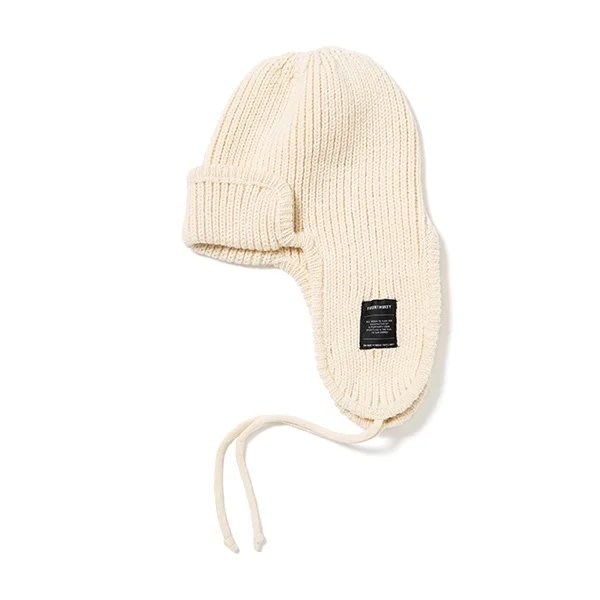 画像1: 430fourthirty｜DOG EAR BEANIE ドッグイヤービーニー｜IVORY (1)