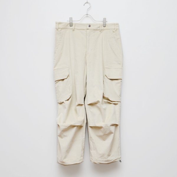 画像1: 430fourthirty｜CORD CARGO PANTS コーデュロイパンツ｜IVORY (1)