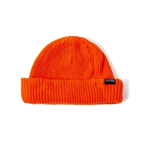 画像1: 430fourthirty｜SHORT NEON BEANIE ニットビーニー｜ORANGE (1)