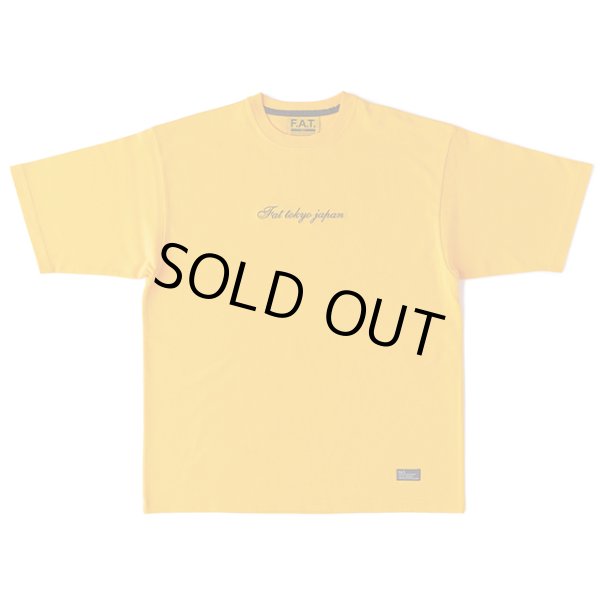 画像1: FAT｜CALIGRATee カットソー｜YELLOW (1)