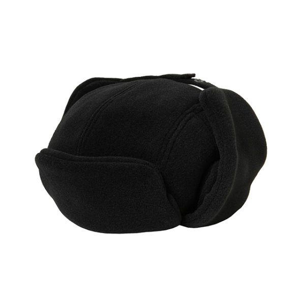 画像1: NEXUSVII.｜FLEECE FLIGHT CAP｜BLACK (1)