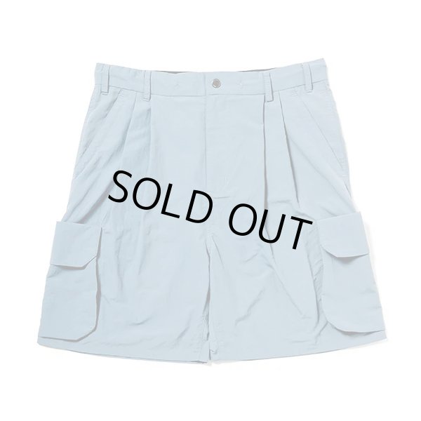 画像1: 430fourthirty｜ESLOT NYLON CARGO SHORTS｜B.GRAY (1)