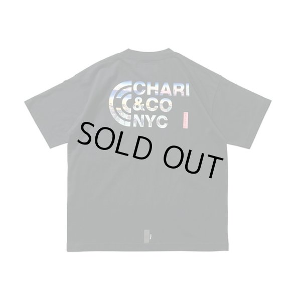 画像1: CHARI&CO x NAGA PHYSICAL LOGO TEE｜BLACK (1)