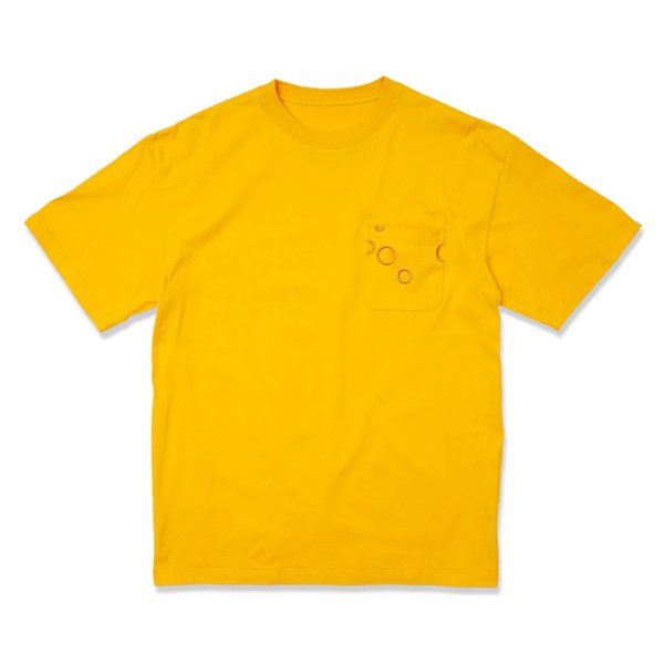画像1: Hombre Nino｜CHEESE!!! S/S PRINT TEE｜YELLOW (1)