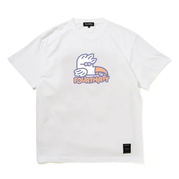 画像1: 430fourthirty｜SF "29th SUNDY BIRD" S/S TEE｜WHITE (1)