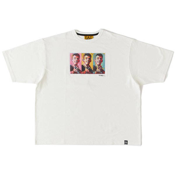 画像1: FAT｜J.A."POGUES" Tシャツ｜WHITE (1)