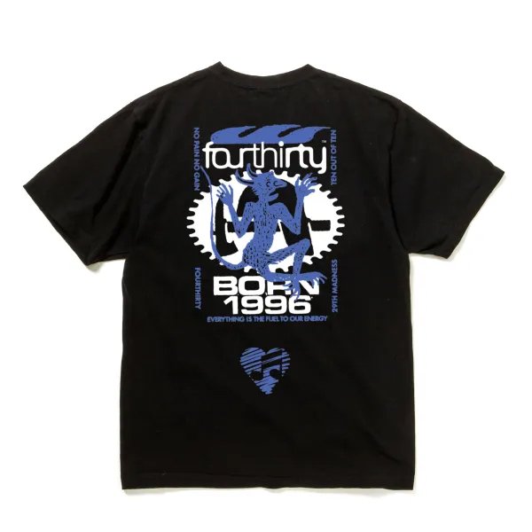 画像1: 430fourthirty｜SF "29th MADNESS" S/S TEE｜BLACK (1)
