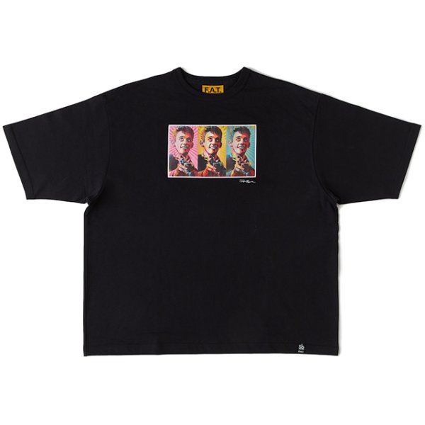 画像1: FAT｜J.A."POGUES" Tシャツ｜BLACK (1)