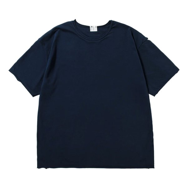 画像1: NEXUSVII.｜W-FACE BIG T-SHIRT｜NAVY (1)
