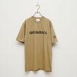 画像1: BOUNCE ORIGINAL｜ "SANCA&NUCCA" S/S TEE｜BEIGE (1)