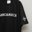 画像2: BOUNCE ORIGINAL｜ "SANCA&NUCCA" S/S TEE｜BLACK (2)