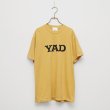 画像1: BOUNCE ORIGINAL｜ "YAD" S/S TEE｜BANANA (1)